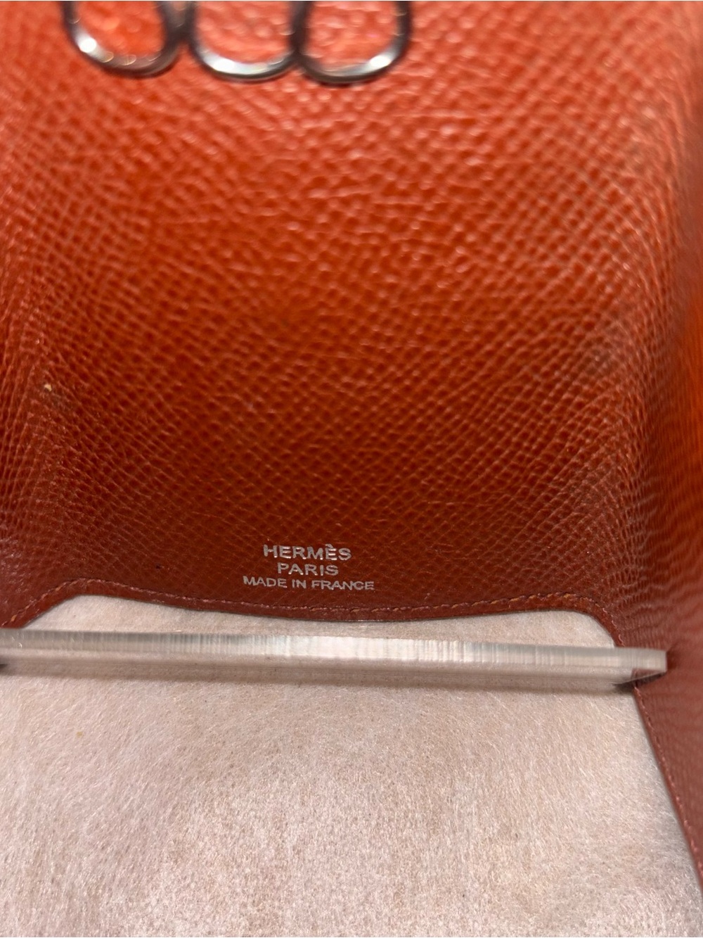 Hermès Bearn 3-Key Holder – Epsom Leather – Casaque Brown – Made in France - Picture 6 of 14